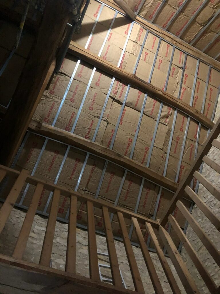 Isolation sous toiture des combles à Malesherbes